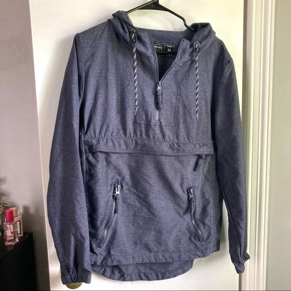 Sportswear DVSN by CottonOn light windbreaker in navy size medium